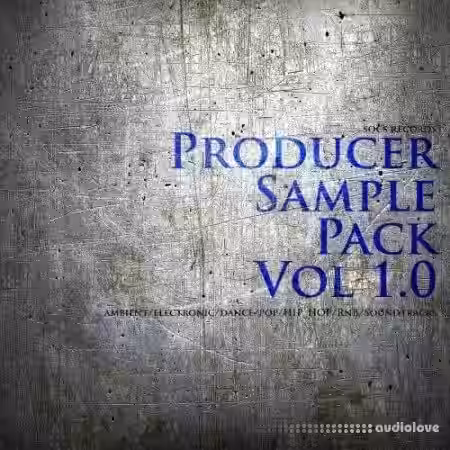 SOCS Records Producer Sample Pack Vol.1 [WAV] - Sample Pack Artwork