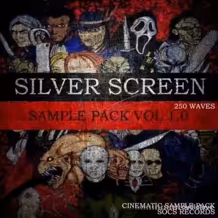 SOCS Silver Screen Sample Pack [WAV] - Sample Pack Artwork
