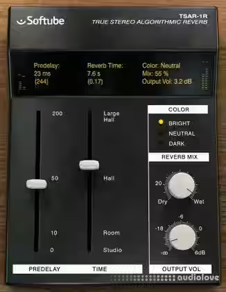 Softube TSAR-1 Reverb v2.5.9 [WiN]