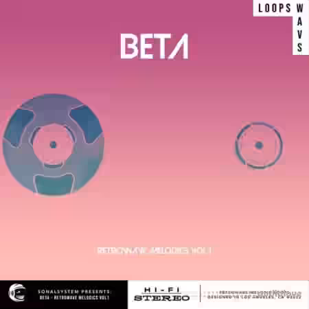SonalSystem Beta Retrowave Melodics [WAV] - Sample Pack Artwork