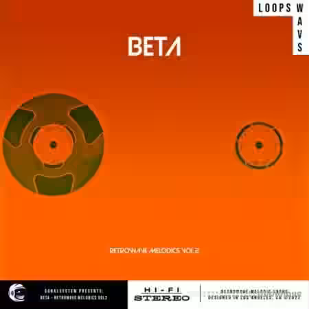 SonalSystem Beta Retrowave Melodics Vol.2 [WAV] - Sample Pack Artwork