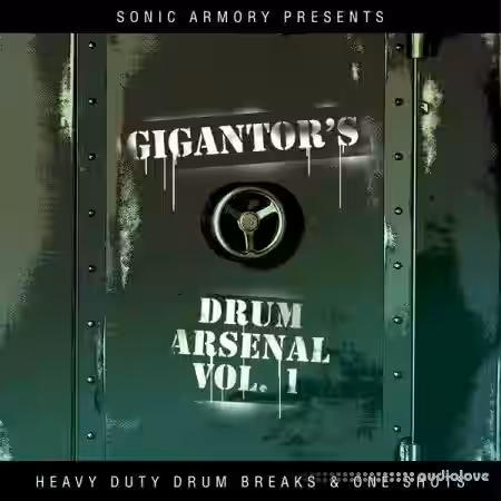 Sonic Armory Gigantor's DnB Drum Arsenal Volume 1 [WAV] - Sample Pack Artwork