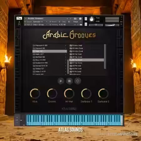 Sonic Market Arabic Grooves Audio Loops [WAV] - Sample Pack Artwork