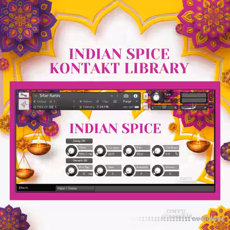 Sonic Market Indian Spice [KONTAKT] - Sample Pack Artwork