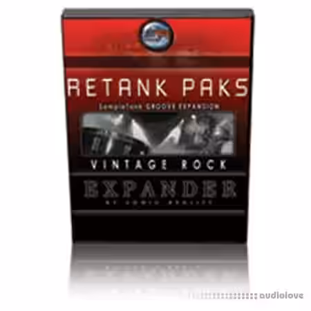 Sonic Reality Rex Pak Vintage Rock Grooves - Sample Pack Artwork