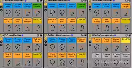 Sonic State Freeze Machines v1.01 Frozen Reverb Instrument Racks For Live - Sample Pack Artwork