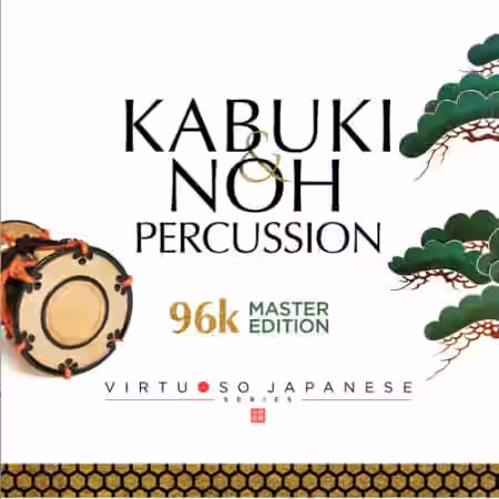 Sonica Instruments KABUKI and NOH PERCUSSION v2.0.0 [KONTAKT] - Sample Pack Artwork