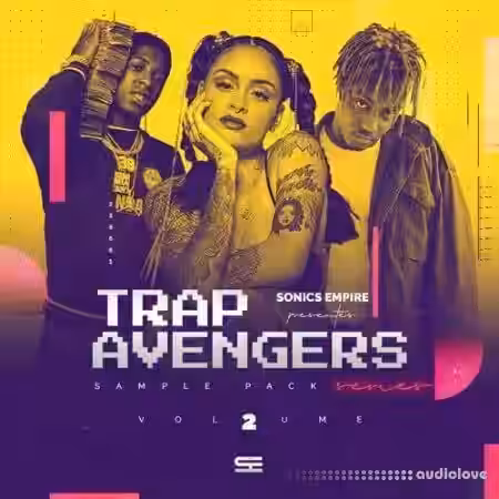 Sonics Empire Trap Avengers Vol.2 [WAV] - Sample Pack Artwork