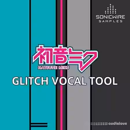 Sonicwire Hatsune Miku Glitch Vocal Tool [DAW Templates] - Sample Pack Artwork