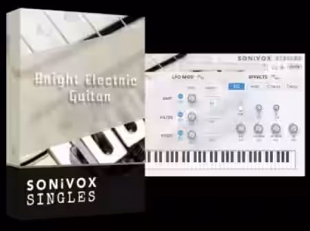 SONiVOX Singles Bright Electric Guitar v1.0.0.2022 [WiN] - Sample Pack Artwork