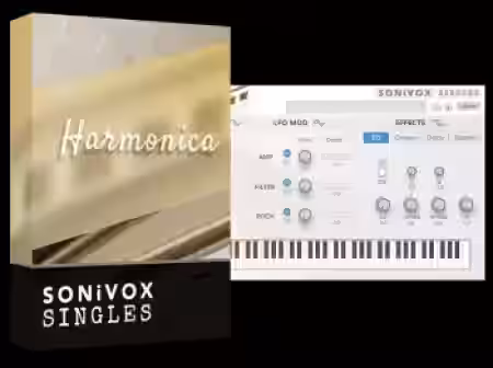 SONiVOX Singles Harmonica v1.0.0.2022 [WiN] - Sample Pack Artwork