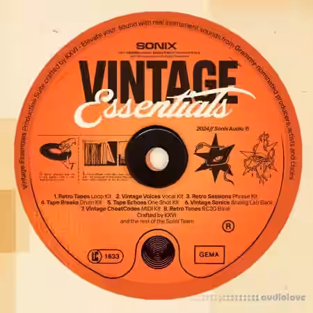 Sonix Audio Vintage Essentials [WAV, MiDi, Synth Presets] - Sample Pack Artwork