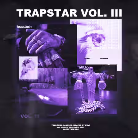 Sonix KXVI Trapstar Loop Kit Vol.3 [MP3] - Sample Pack Artwork