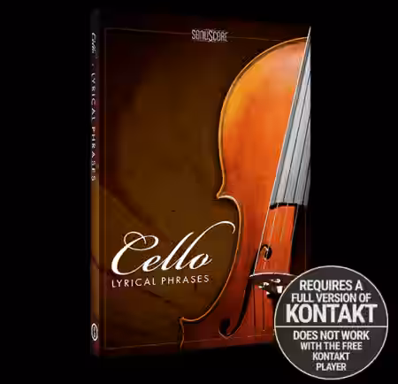 Sonuscore Lyrical Cello Phrases v1.2 [KONTAKT] - Sample Pack Artwork