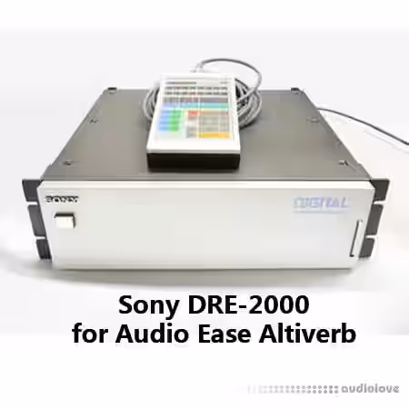 Sony DRE-2000 for Audio Ease Altiverb [Plugins Presets] - Sample Pack Artwork