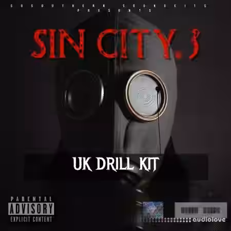 SoSouthern SoundKits Sin City 3 UK Drill Kit [WAV, MiDi] - Sample Pack Artwork