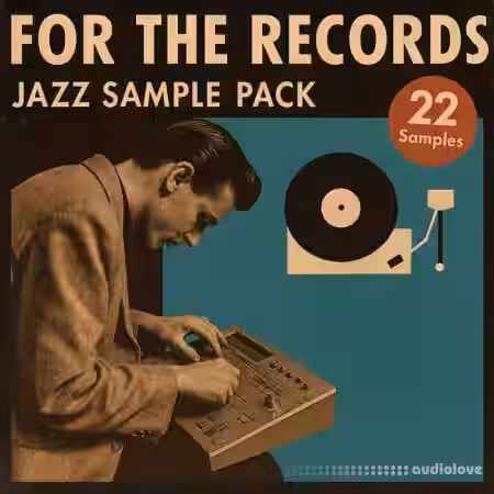 Soul Chemist Dark Jazz Sample Pack For The Records [WAV] - Sample Pack Artwork