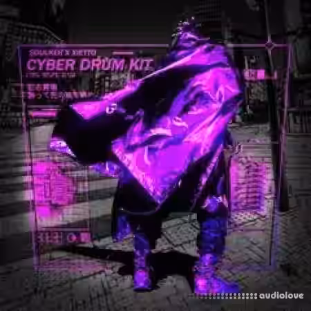 Soulker x Xietto CYBER Drum Kit [WAV] - Sample Pack Artwork