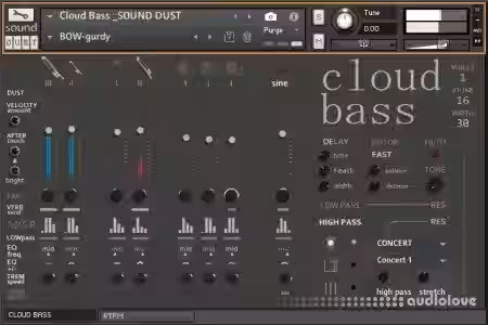 Sound Dust Cloud Bass [KONTAKT] - Sample Pack Artwork