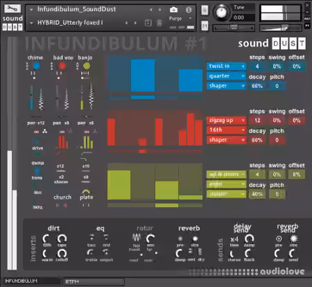 sound DUST Infundibulum 1 [KONTAKT] - Sample Pack Artwork