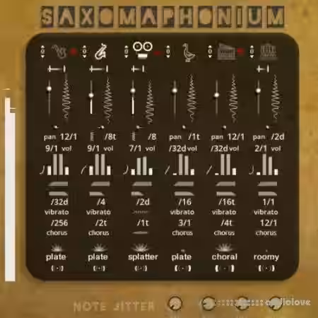 Sound Dust SAXOMAPHONIUM [KONTAKT] - Sample Pack Artwork