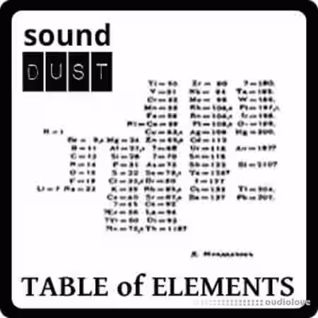 Sound Dust Table Of Elements [Synth Presets] - Sample Pack Artwork