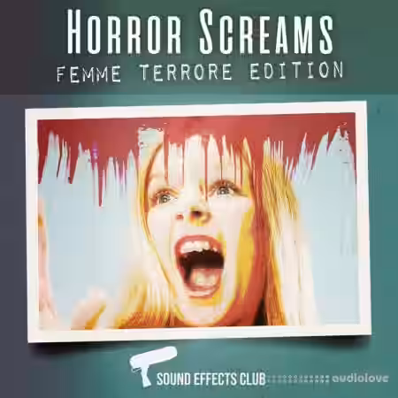 Sound Effects Club Horror Screams Femme Terrore Edition [WAV] - Sample Pack Artwork