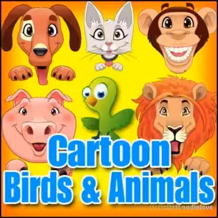 Sound Effects Library Cartoon Birds and Animals (Sound Effects) Hot Ideas [WAV] - Sample Pack Artwork