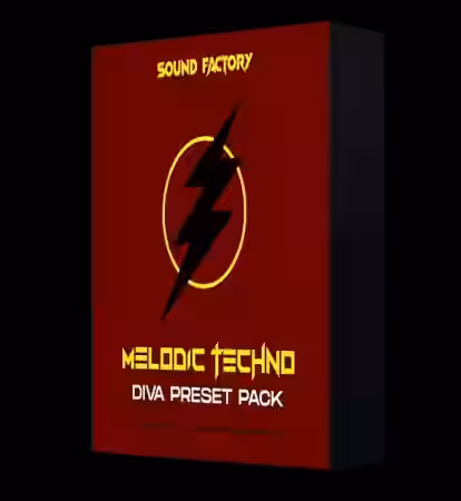 Sound Factory Melodic Techno for Diva [Synth Presets, MiDi] - Sample Pack Artwork