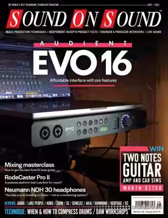 Sound On Sound August 2022 (UK & USA Edition) - Sample Pack Artwork