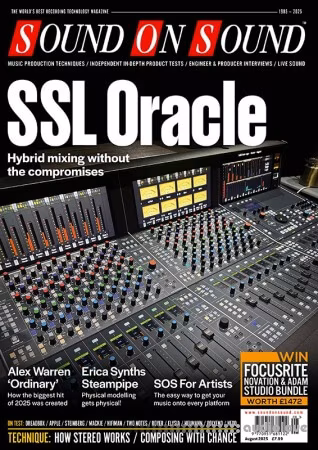 Sound On Sound UK/USA August 2025