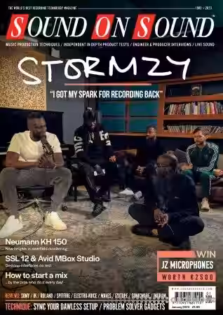 Sound On Sound UK/USA January 2023 - Sample Pack Artwork