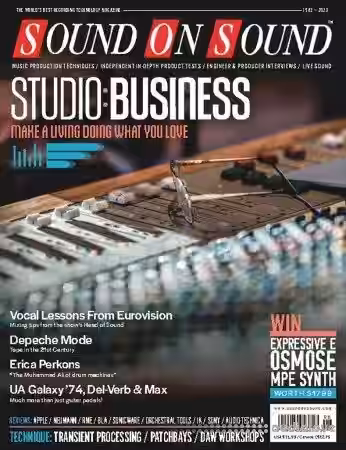 Sound On Sound UK/USA June 2023 - Sample Pack Artwork