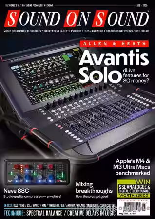 Sound On Sound UK/USA May 2025 - Sample Pack Artwork