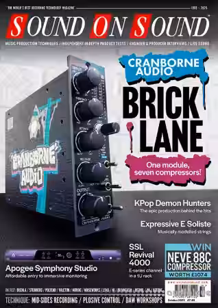 Sound On Sound UK/USA October 2025 - Sample Pack Artwork