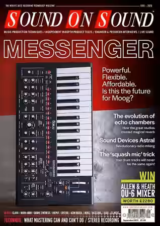 Sound On Sound UK/USA September 2025 - Sample Pack Artwork