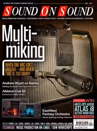 Sound On Sound USA February 2024 - Sample Pack Artwork