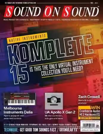 Sound On Sound USA January 2025 - Sample Pack Artwork