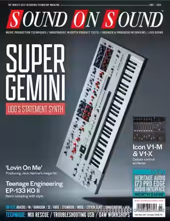 Sound On Sound USA March 2024 - Sample Pack Artwork