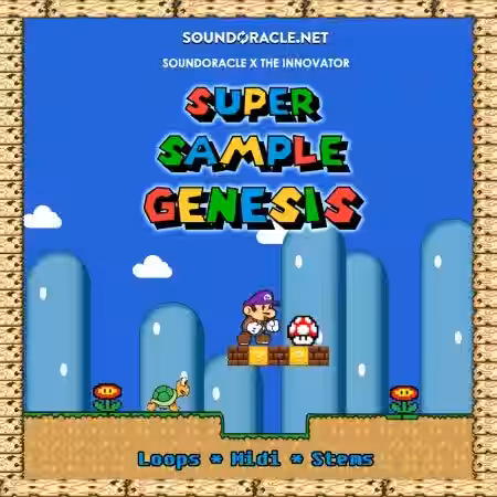 Sound Oracle Super Sample Genesis (Deluxe Edition) [WAV, MiDi] - Sample Pack Artwork