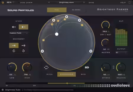 Sound Particles Brightness Panner v1.0.4 [WiN] - Sample Pack Artwork