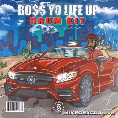 Sound Selection Bo$$ Yo Life Up (Drum Kit) [WAV, MiDi] - Sample Pack Artwork