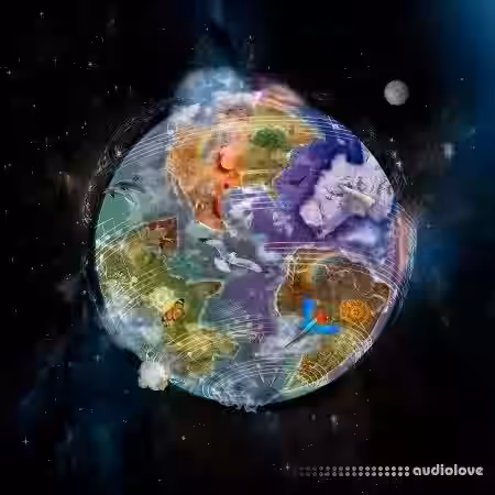 Sound Tracker Quiet Planet Earth is a Solar Powered Jukebox - Sample Pack Artwork