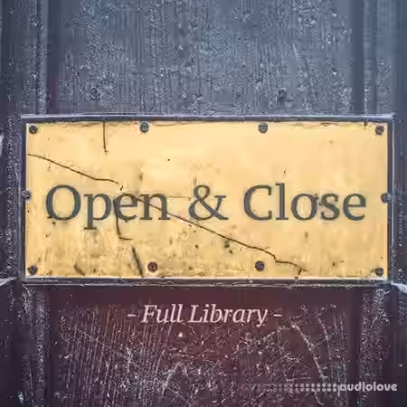 SoundBits Open and Close [WAV] - Sample Pack Artwork