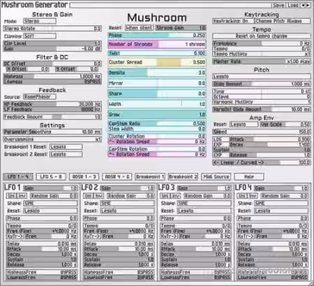 Soundemote Mushroom Generator v1.0.0 [WiN, MacOSX] - Sample Pack Artwork
