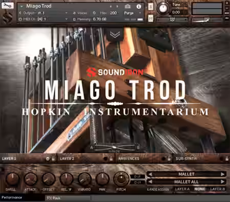 Soundiron Hopkin Instrumentarium Miago Trod [KONTAKT] - Sample Pack Artwork