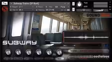 Soundiron SFX Subways and Street Cars [KONTAKT] - Sample Pack Artwork