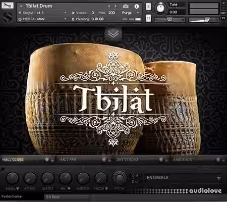 Soundiron TBILAT DRUM [KONTAKT, WAV] - Sample Pack Artwork