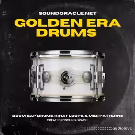 SoundOracle Sound Kits Golden Era Drums Ableton Edition (Ableton Rack) [WAV, MiDi, Ableton Live] - Sample Pack Artwork