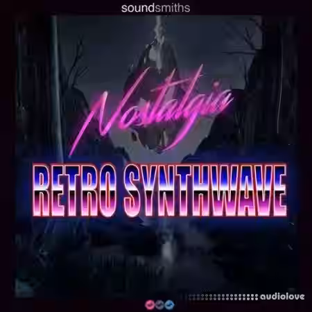 Soundsmiths Nostalgia Retro Synthwave [WAV] - Sample Pack Artwork